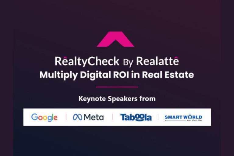 RealtyCheck; a One-of-a-kind Real-estate Summit by Realatte Brings Meta, Google, and Taboola Under One Roof