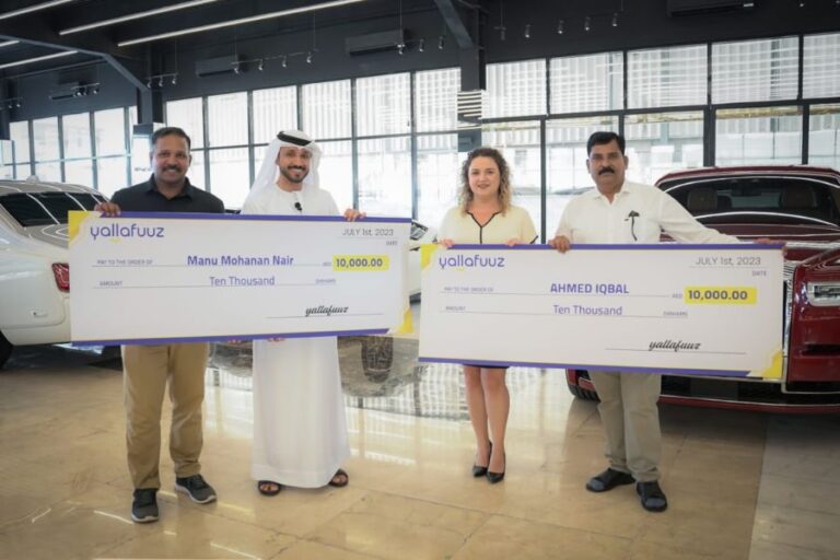 Dubai-based YallaFuuz Prize Draw Success: Two Indians Win Big on Global Initiatives