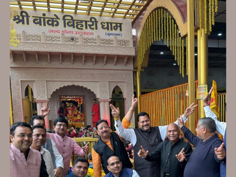 Ten Lakhs devotees visited Khatu Shyam Dham with Banke Bihari Vrindavan Dham in Khatu Shyam Delhi Dham – Ghanshyam Gupta Zaveri