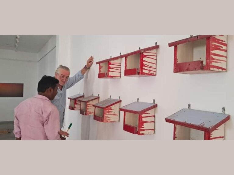 Austrian Artist Joseph Bernhardt Joins Hands with Rajat Synergy Foundation to Protect Sparrows