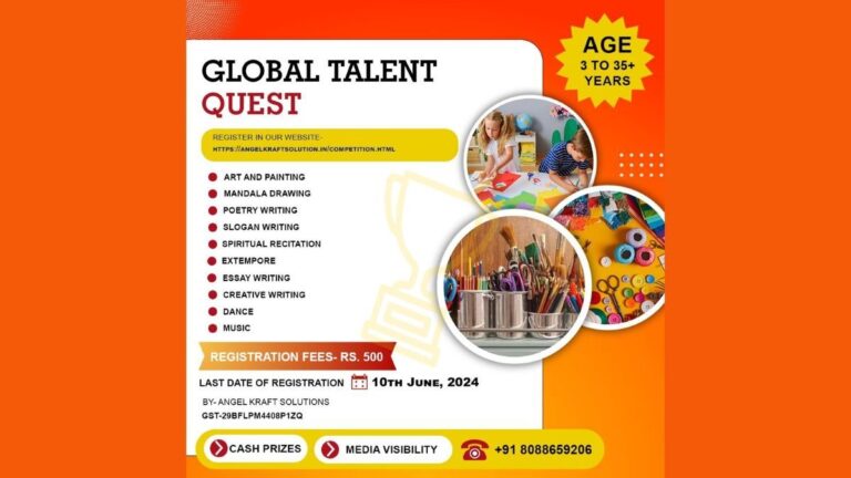 Angel Kraft Solutions Hosts Exciting Online Competition: Global Talent Quest