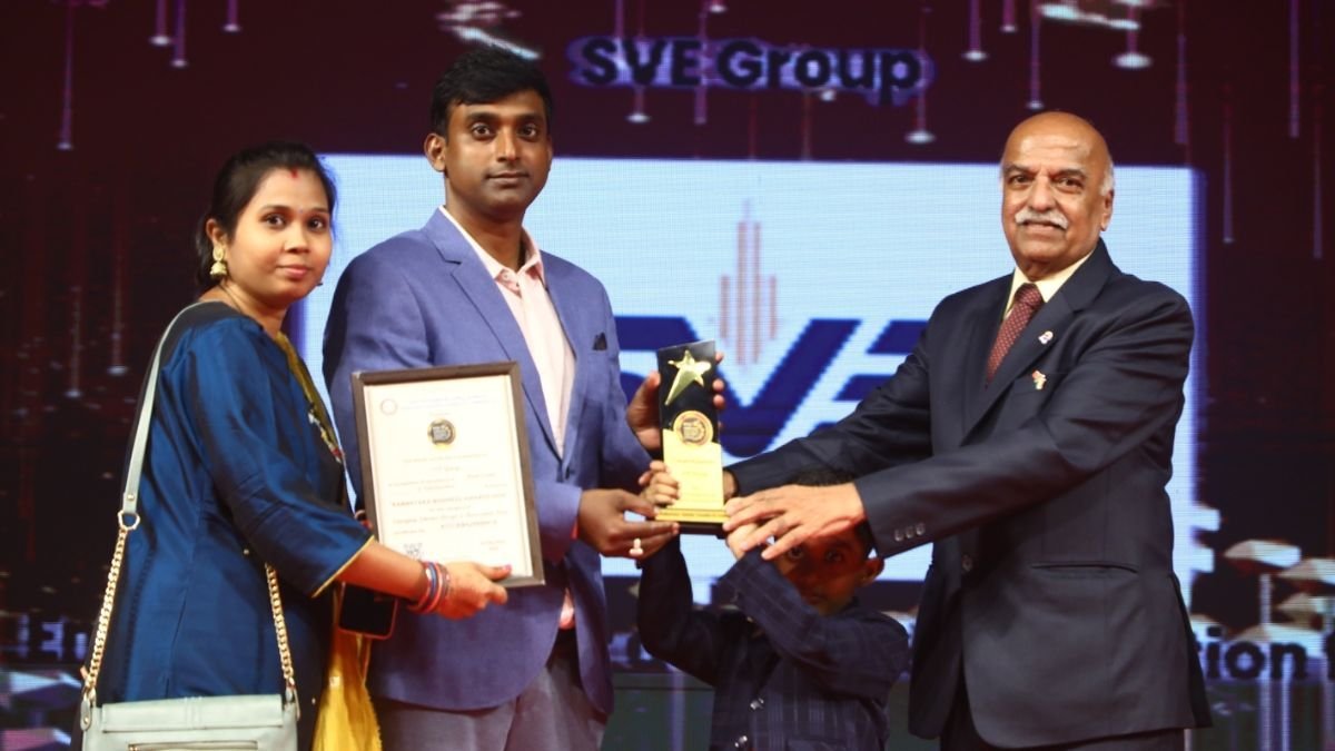 SVE Group Wins Emerging Interior Design And Renovation Firm at Karnataka Business Awards 2024