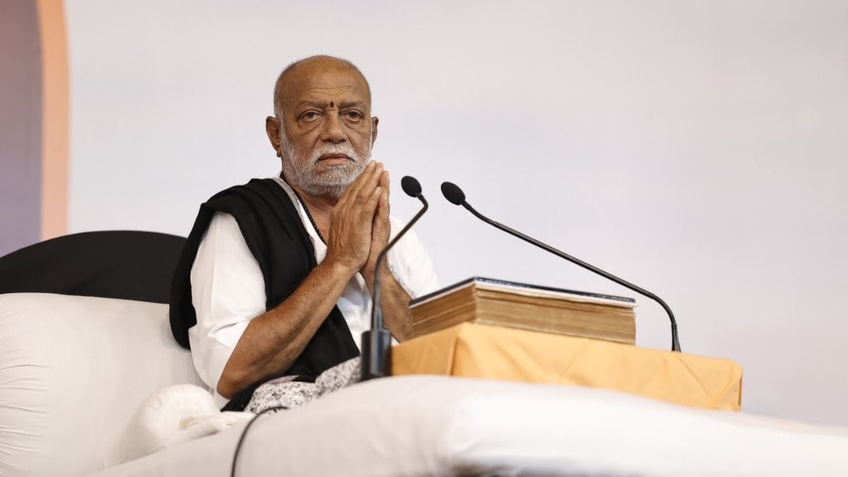 Morari Bapu’s tributes to victims of road accidents in Saurashtra