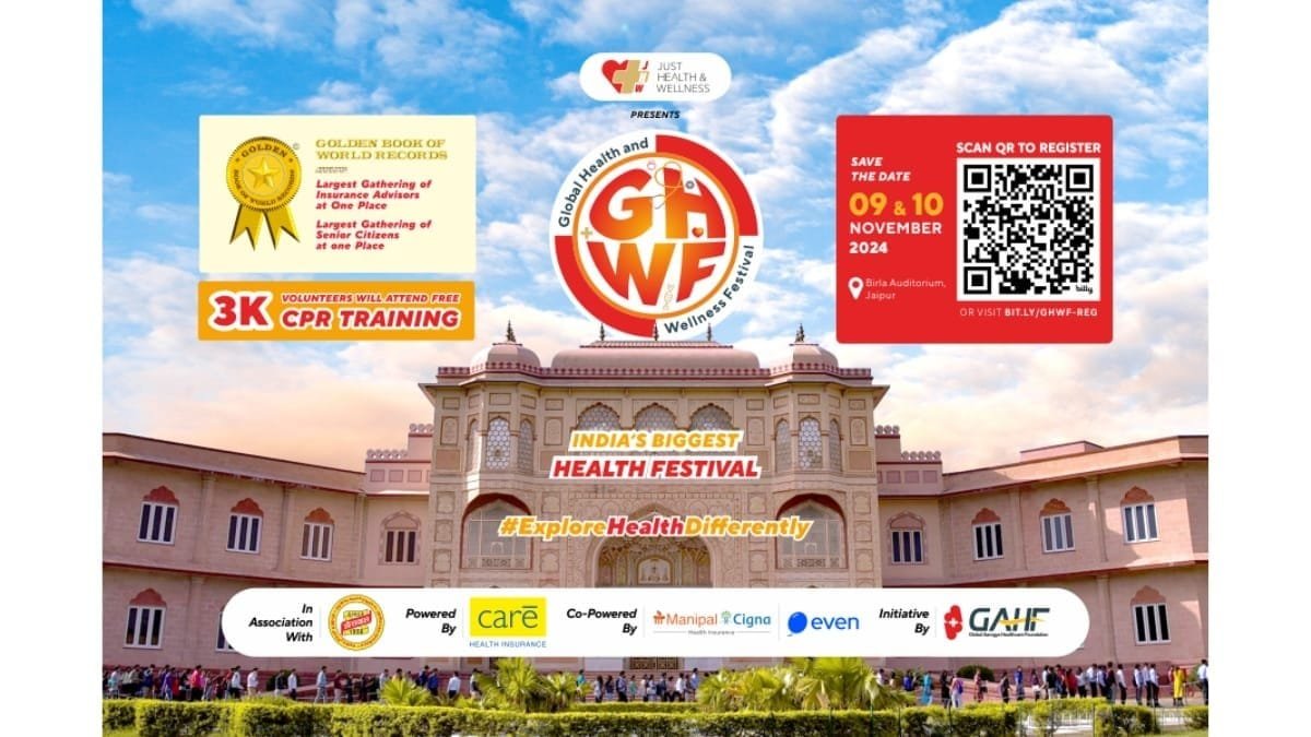 Global Health and Wellness Festival by JHW- India’s Biggest Health Event Aims for New Milestones