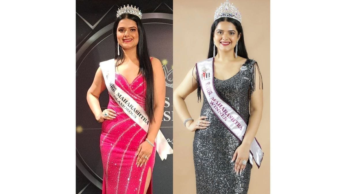 Nanditha Chauhan Crowned the Winner of Mrs. Maharashtra 2024