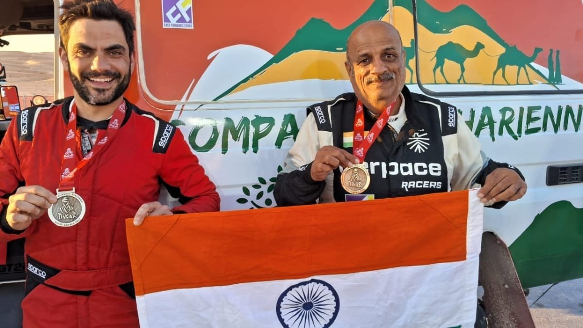 A Historic Finish for India: aerpace Racer Sanjay Takale Shines at Dakar Rally 2025