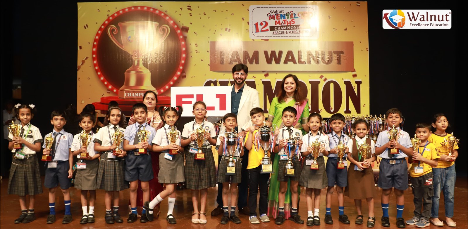 12th International Walnut Mental Maths Championship: A Triumph of Global Brilliance