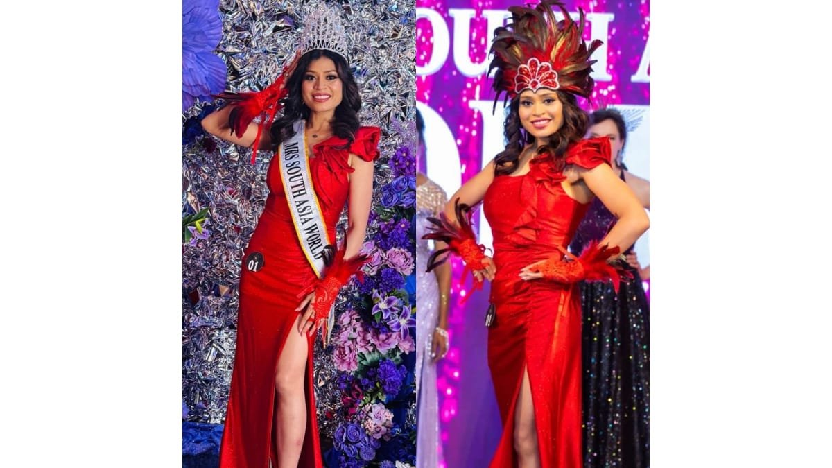 Manaswoni Pattanayak Crowned Mrs. South Asia World 2025: A Journey of Passion, Purpose, and Perseverance