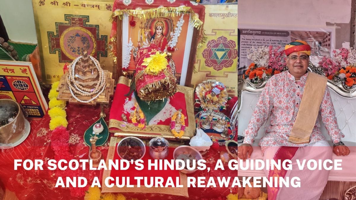 Acharya Dr Abhishek Joshi: Navratri in Scotland, United Kingdom: Nine Days, Many States, One Community