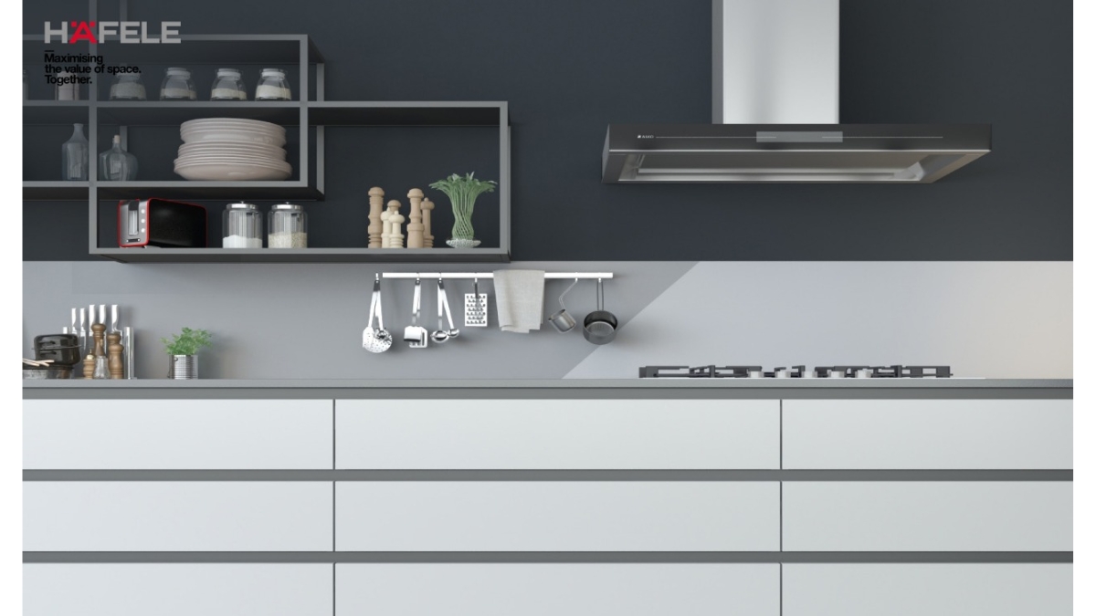 Hafele introduces Profin Gola Profiles for Sleek, Handle-less Kitchen Designs