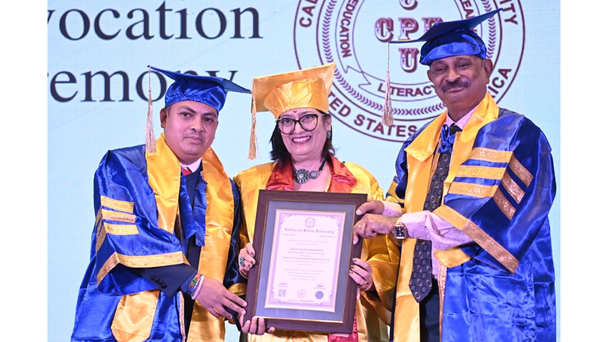 International Recognition for Dr. Shilpa Sharad Shrikhande