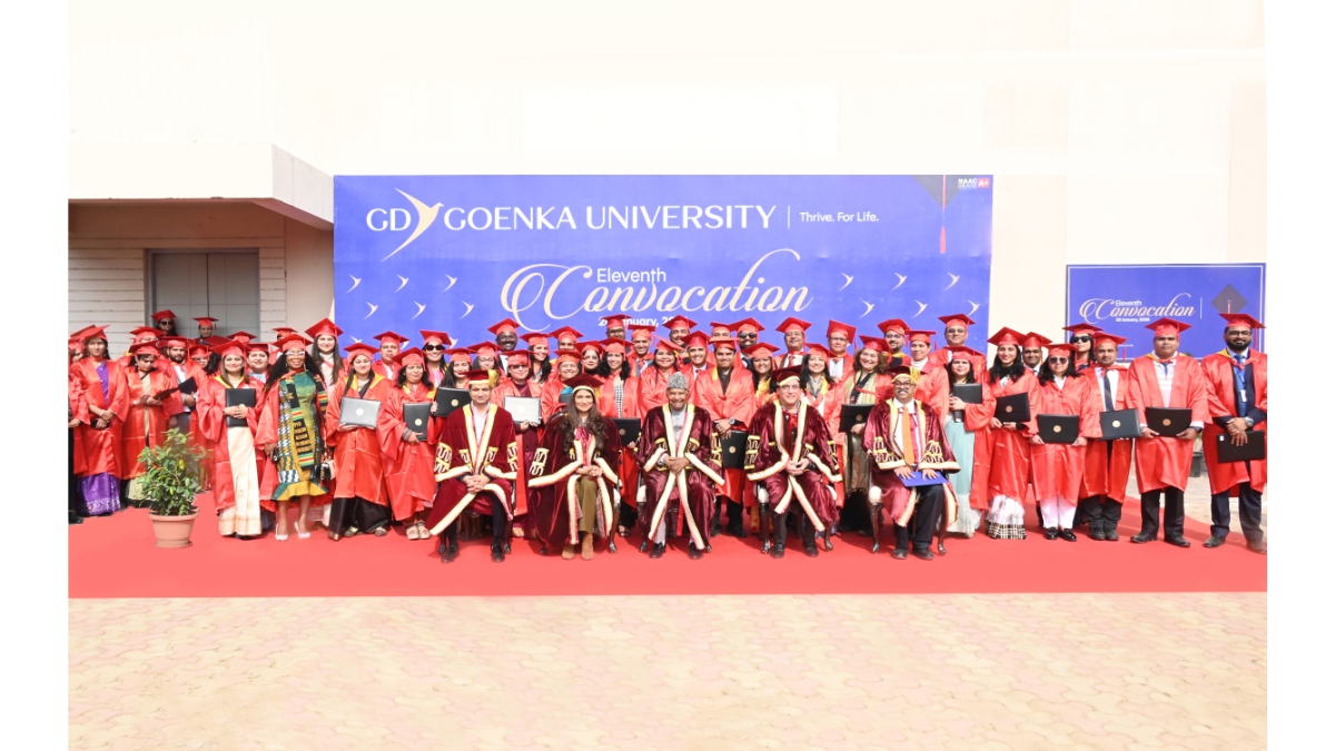 GD Goenka University Hosts Its 11th Convocation: Former President Shri Ram Nath Kovind Graces the Ceremony as Chief Guest