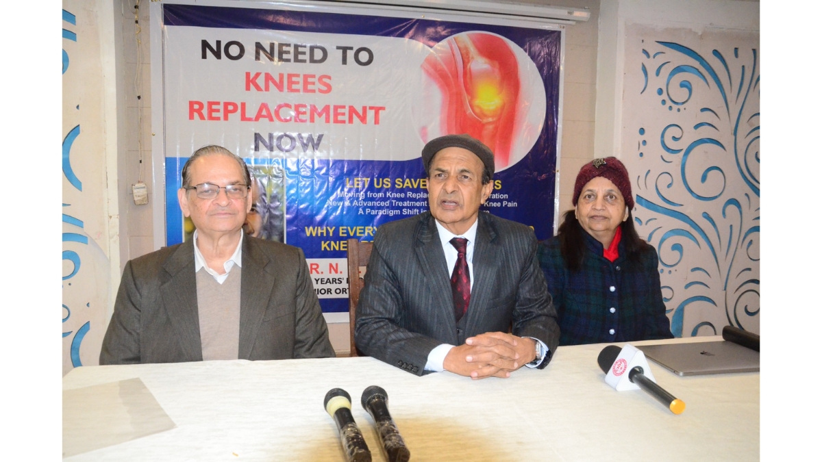 New Path to Pain Relief for Patients: Not Every Patient Needs Knee Replacement – Dr. N.K. Agarwal