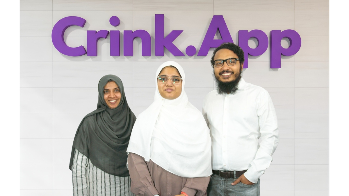 Crink Secures Rs 1.8 Crore Pre-Seed Funding to Scale Its AI Driven Human Wellbeing Platform