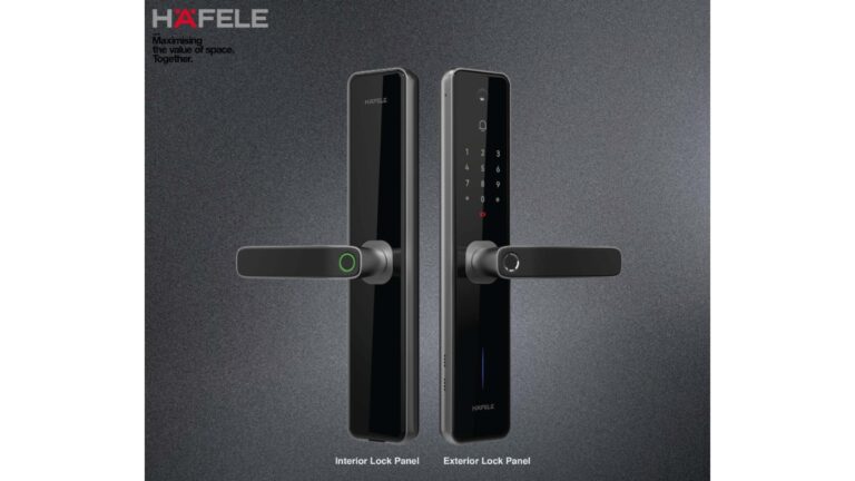 Hafele Zenith Digital Lock Brings Intelligent Control with Advanced Smart Technologies