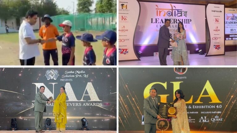 Four Major Honors in One Day: Dr. Basant Goel’s Remarkable Achievement at MINI IPL 2026 and Awards Events