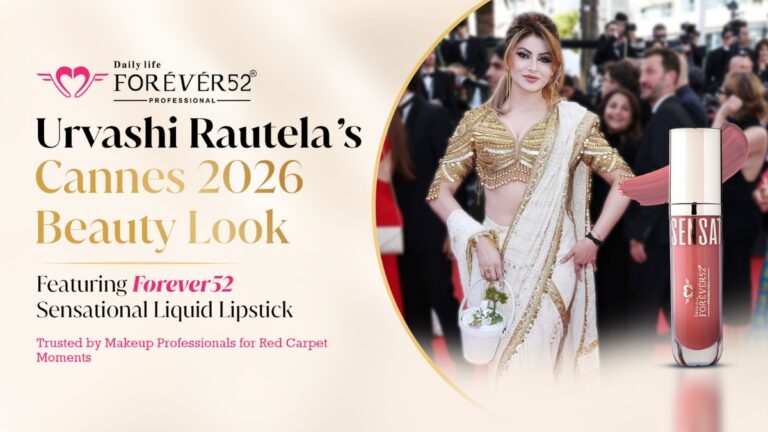 Urvashi Rautela’s amfAR Gala Cannes 2026 Beauty Look Featured Forever52’s Sensational Liquid Lipstick — Here’s Why Makeup Pros Trust The Brand