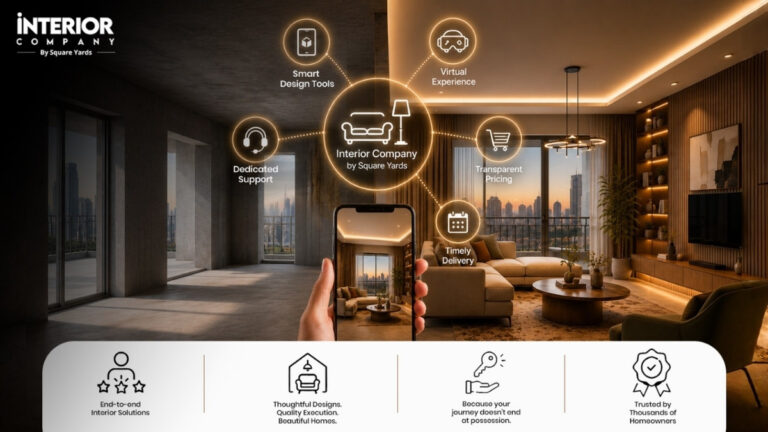 Interior Company by Square Yards Redefines the Post-Possession Journey with Tech-driven Interior Solutions