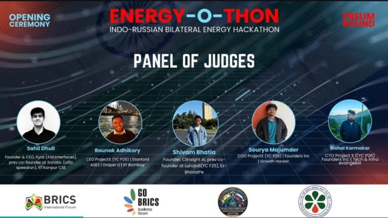 World’s First BRICS Nations Hackathon Sets 17,000 Young Innovators on India and Russia’s Energy Challenges
