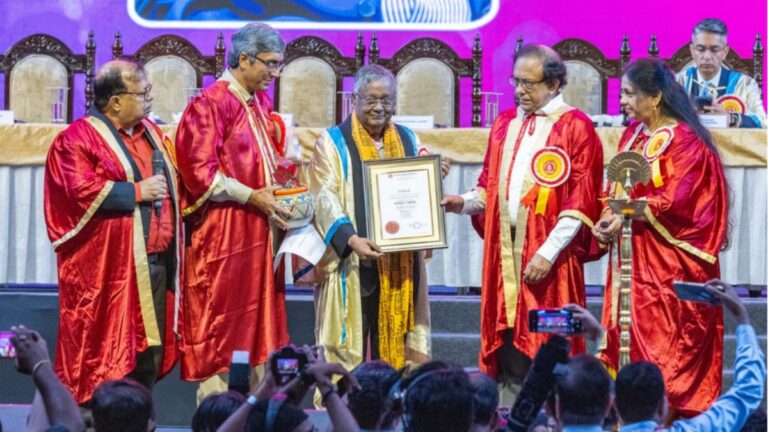 Techno India University Confers Honorary D.Litt. on Infinity Group Chairman Ravindra Chamaria