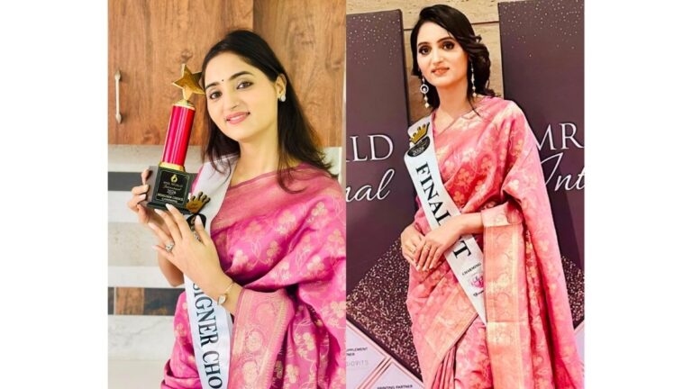 Jaipur’s Preeti Choudhary Wins Designer’s Choice Award at Mrs. World International 2026