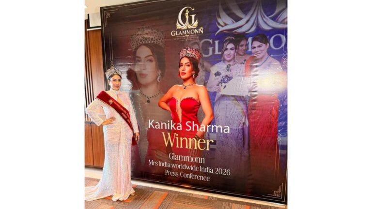 Kanika Sharma Crowned India’s Winner at Glammonn Mrs. India Worldwide Season 11, to Represent India at World Fashion Week Dubai 2026