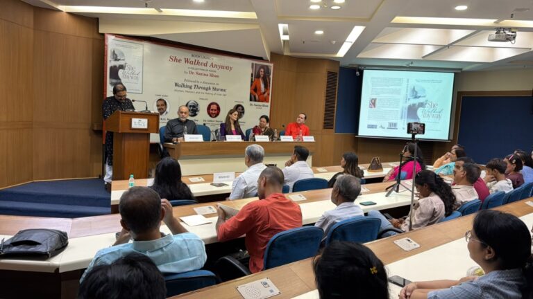 Dr. Sazina Khan’s She Walked Anyway to Be Launched at India Habitat Centre