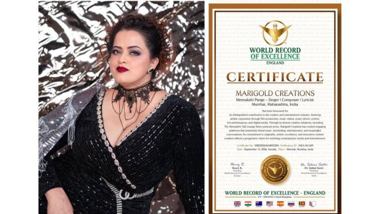 ‘I Love You’ Song: Vishal Kapoor, Dolphin Dubey and Meenakshi Pange Honoured for Their Contributions