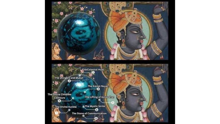 A One-in-a-Billion Geological Miracle: The Discovery of the ‘Swayambhu’ Lord Shrinathji Natural Chrysocolla Gemstone