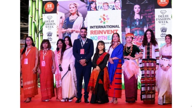 Sony TV Fame Tracy Chakma From Mizoram Walks As Showstopper For International Reinvent Northeast – 8 At Delhi Fashion Week 2026