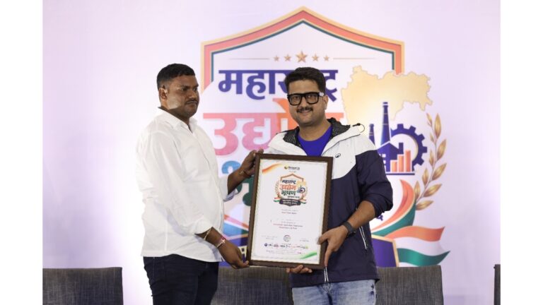 Somnath Shantaram Sonawane to Be Honoured with Maharashtra Udyog Bhushan Puraskar 2026 for Excellence in Agricultural Implements Manufacturing