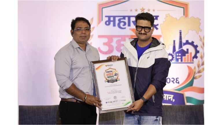 Sushil Khade to Be Honoured with Maharashtra Udyog Bhushan Puraskar 2026 for Excellence in Wastewater Treatment Technology