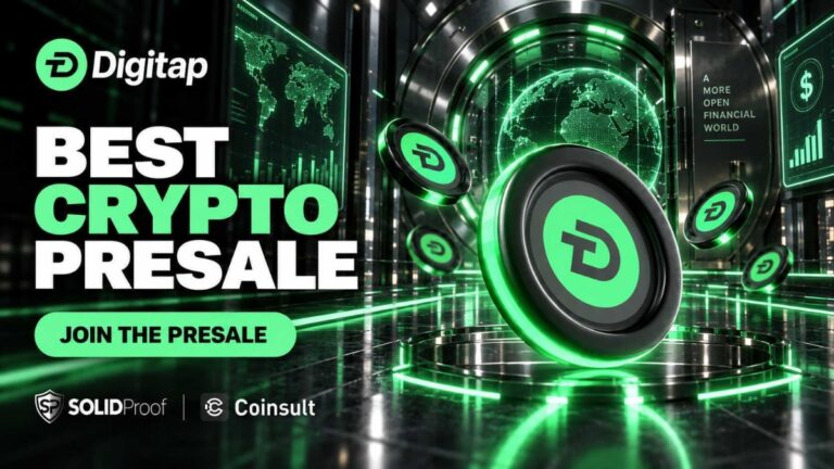 Best Crypto Presale: DigiTap Live Fintech App and $12.2M Raise Put It Ahead of XRP and Sui for a 100x Breakout