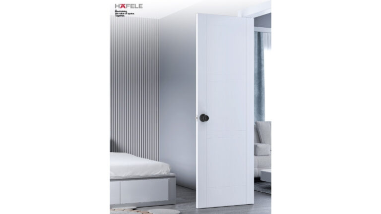 Hafele Stella Digital Knob Lock Combines Smart Technology with Minimalist Design