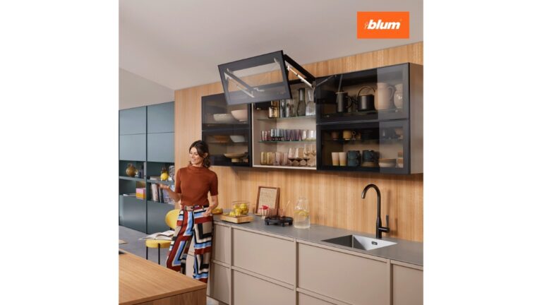 Redefining freedom in designing wall cabinets with Blum’s AVENTOS HF top