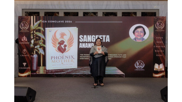 From the Ashes to a New Beginning: Ms. Sangeeta Anand Launches The Book Phoenix Mother at ICA Conclave 2026
